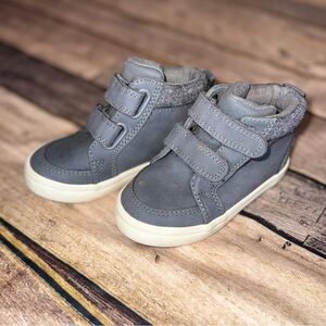 Cat & Jack Hader Fashion Sneaker Boots - Gray 5c